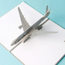 Load image into Gallery viewer, Airplane Birthday Card Greeting Postcard (Airline Plain Aircraft Airway) - CHARMERRY
